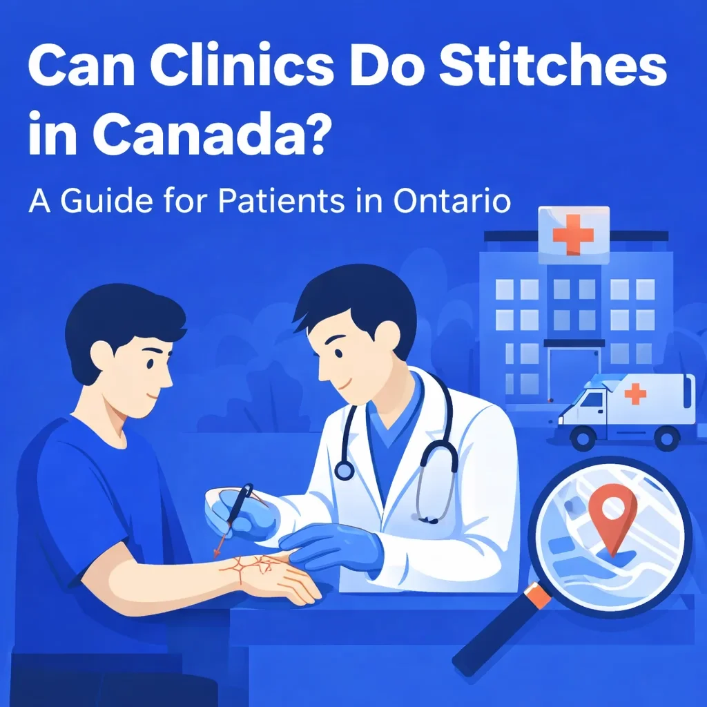 Can Clinics Do Stitches in Canada? (Ontario Guide)